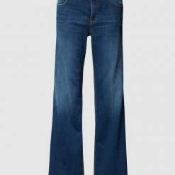 Cambio Jeans Mit Brand-Detail - Blau