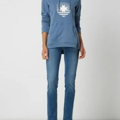 Angels Regular Fit Jeans Mit Label-Patch - Blau