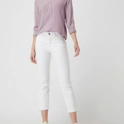 MAC Straight Fit Jeans Mit Stretch-Anteil Modell 'Dream Chic' - Weiß