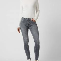 Blue Fire Jeans Skinny Fit Jeans Mit Stretch-Anteil Modell 'Alicia' - Dunkelgrau