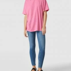 REVIEW Skinny Jeans Mit Label-Patch - Dunkelblau