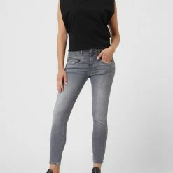 Brax Skinny Fit Jeans Mit Stretch-Anteil Modell 'Ana' - Mittelgrau