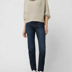 Angels Regular Fit Jeans Mit Stretch-Anteil Modell 'Cici' - Dunkelblau