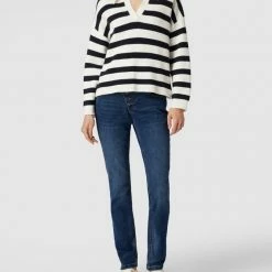 Buena Vista Jeans Mit Label-Details Modell 'Malibu' - Blau