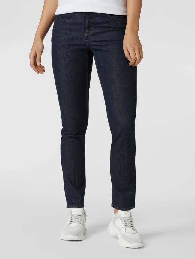 Angels Skinny Fit Jeans Mit Label-Patch - Marineblau 6 Angels Skinny Fit Jeans Mit Label-Patch - Marineblau – Bild 4