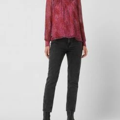 American Vintage Slim Fit High Waist Jeans Aus Baumwolle Modell 'Yopday' - Schwarz