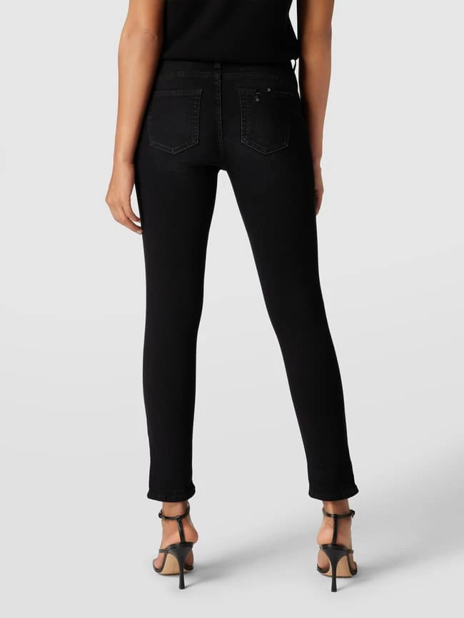 Liu Jo White Jeans Mit Label-Patch Modell 'Monroe' - Schwarz 7 Liu Jo White Jeans Mit Label-Patch Modell 'Monroe' - Schwarz – Bild 5
