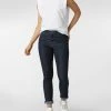 Angels Skinny Fit Jeans Mit Label-Patch - Marineblau